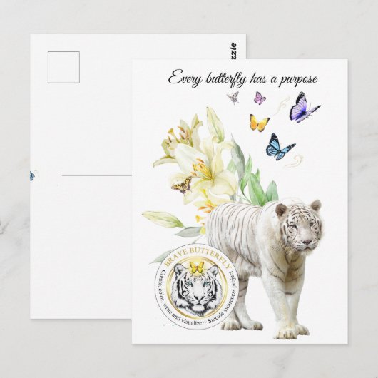 Herinneringsbriefkaart Briefkaart (Voorkant / Achterkant)