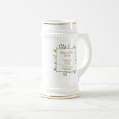 Herinneringscadeau voor Vader van de Bruidegom get Bierpul (Voorkant rechts)