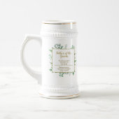 Herinneringscadeau voor Vader van de Bruidegom get Bierpul (Links)