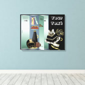 Herinneringscanvas Canvas Afdruk (Insitu (Houten vloer))