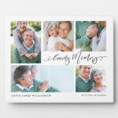 Herinneringsfoto Collage Gedenkplek Fotoplaat (Voorkant)