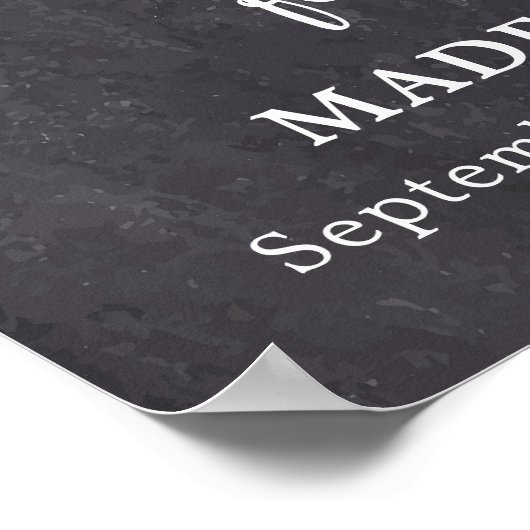 Herinneringsfoto Mozaïek In Lieve Herinnering Uitv Poster (Hoek)