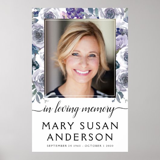 Herinneringsfoto Rozen Welkom Bord Poster (Voorkant)