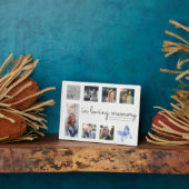 Herinneringsfotocollage met vlinder als aandenken fotoplaat (Zijkant)