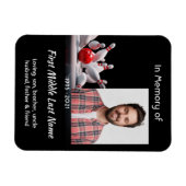 Herinneringsgeschenk Bowling-bowler Magneet (Horizontaal)