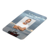 Herinneringsgeschenk Vissersboot Visser Magneet (Linkerzijde)