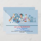 Herinneringsherinnering diergeneesmiddel Briefkaar Briefkaart (Voorkant / Achterkant)