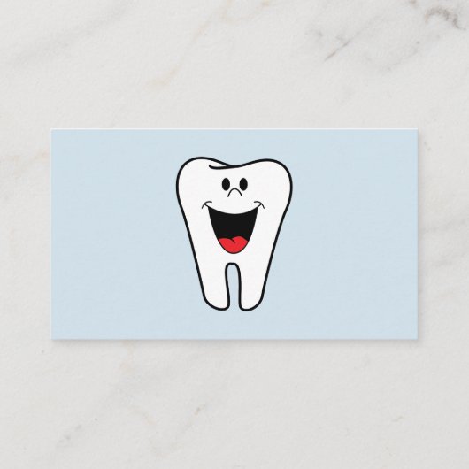 Herinneringsherinnering tandheelkundige tandheelku afsprakenkaartje (Achterkant)