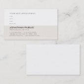 Herinneringsherinnering voor benoeming Therapist t Afsprakenkaartje (Voorkant / Achterkant)