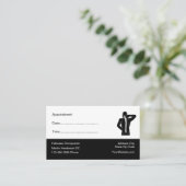 Herinneringsherinnering voor de Kantoor van de wer Afsprakenkaartje (Staand voorkant)