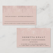 Herinneringsherinnering voor professionele benoemi visitekaartje (Voorkant / Achterkant)