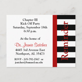 Herinneringskaart4 Uitnodiging Briefkaart