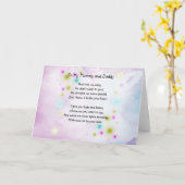 Herinneringskaart voor baby of kind kaart (Gele Bloem)