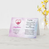 Herinneringskaart voor baby of kind kaart (Gele Bloem)