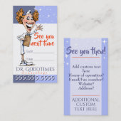 Herinneringskaart voor benoeming Medisch  Afsprakenkaartje (Voorkant / Achterkant)