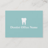 Herinneringskaarten voor tandartsafspraak | tandar afsprakenkaartje (Achterkant)