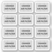 Herinneringskalender planner voor het vervangen va sticker (Voorkant)