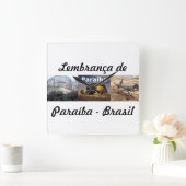 Herinneringsklok uit Paraíba Vierkante Klok (Huis)