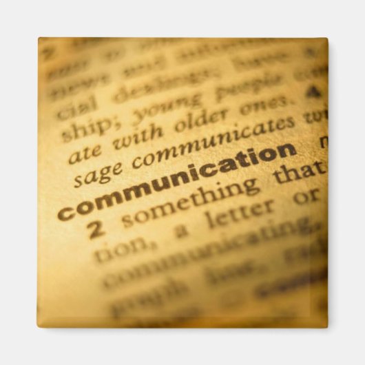 Herinneringsmagneet - Communicatie Magneet (Voorkant)
