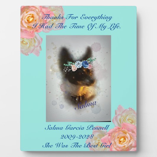 Herinneringsmonument Fotoplaat (Voorkant)