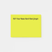 Herinneringsnotitie Post-it® Notes (Voorkant)