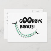 Herinneringsorthodontische benoeming Vaarwel races Briefkaart (Voorkant / Achterkant)