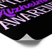 Herinneringsprobleem Heimerheimer Awareness End He Poster (Hoek)