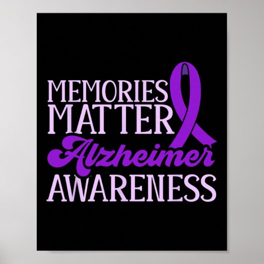 Herinneringsprobleem Heimerheimer Awareness End He Poster (Voorkant)