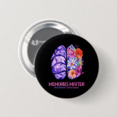 Herinneringsprobleem Heimerheimer Paarse Heimerhei Ronde Button 5,7 Cm (Voorkant /achterkant)
