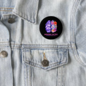 Herinneringsprobleem Heimerheimer Paarse Heimerhei Ronde Button 5,7 Cm (In situ)