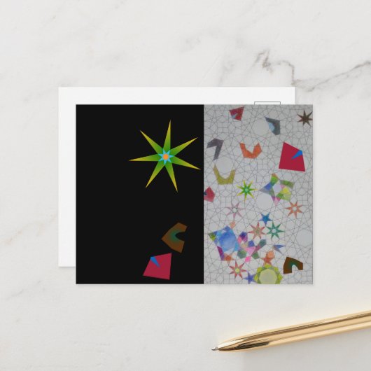 herinneringssensor briefkaart (Voorkant / Achterkant in situ)