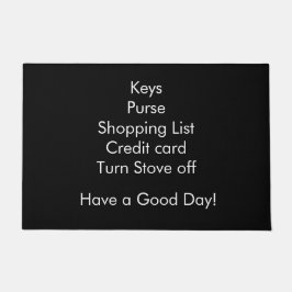 Herinneringssleutel Fun Keys Draai van de Stand Deurmat