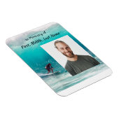 Herinneringssouvenir Golfsurfer Water Magneet (Rechterzijde)