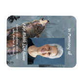 Herinneringssouvenir Huilende Wolf Kunst Magneet (Horizontaal)
