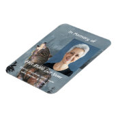 Herinneringssouvenir Huilende Wolf Kunst Magneet (Linkerzijde)