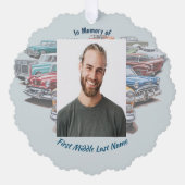 Herinneringssouvenir Klassieke Oldtimer Ornament Kaart (Voorkant)