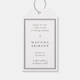 Herinneringszaadpakket | Eligant dankgeschenk voor Cadeaulabel