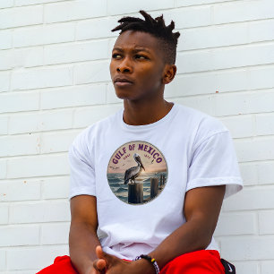 Heritage Badge Golf van Mexico Wit T-shirt