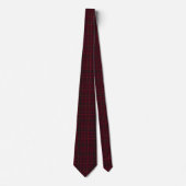 Heritage Bourgondië Plaid Stropdas (Voorkant)