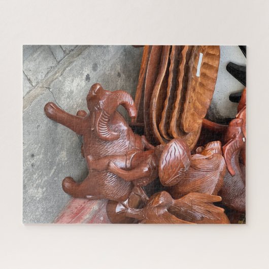 Heritage Bull Wood Status Legpuzzel (Horizontaal)