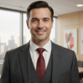 Heritage Burgundy Plaid Stropdas