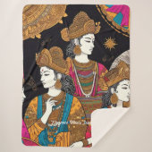 "Heritage Celebrations Redefined" Sherpa Deken (Voorkant)