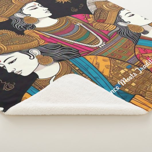 "Heritage Celebrations Redefined" Sherpa Deken (3/4)