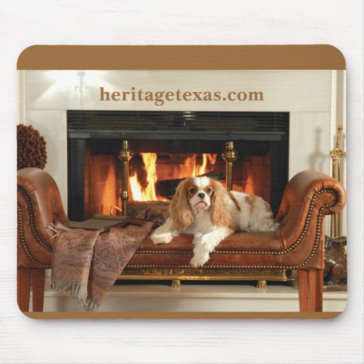 Heritage Dog Muismat Light Brown (Voorkant)