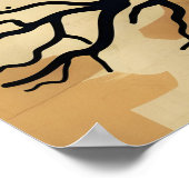 Heritage Echoes: Afro-Amerikaanse roots geïnspiree Poster (Hoek)