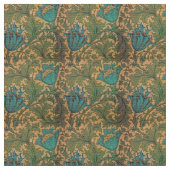 Heritage Flowers Textiles Stof (Close Up)