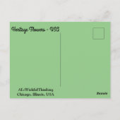Heritage Flowers - VS Briefkaart (Achterkant)