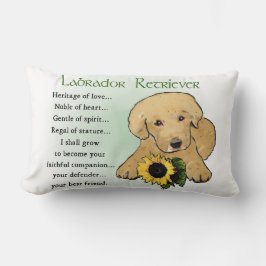 Heritage gele lab Puppy Gifts Kussen