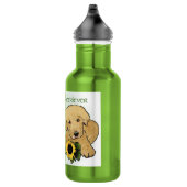 Heritage gele lab Puppy Gifts Waterfles (Rechts)