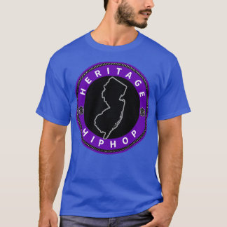 Heritage HipHop Zilver en Zwart T-shirt